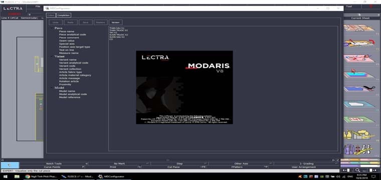 Hướng dẫn cài đặt Lectra V8