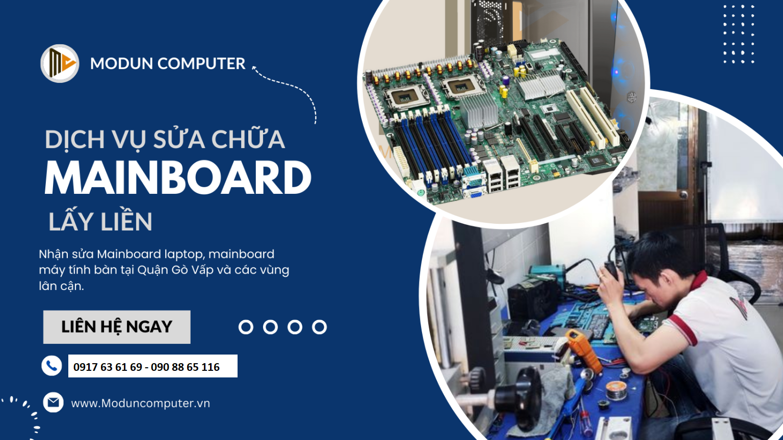 Sửa mainboard lấy ngay tại quận Gò Vấp