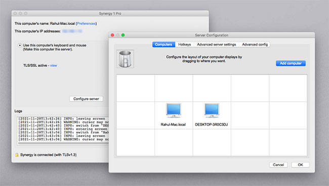 Thay vì phải dùng nhiều chuột và bàn phím gây rối rắm, bạn hoàn toàn có thể dùng một chuột để điều khiển nhiều máy tính khác nhau một cách mượt mà như đang dùng 1 màn hình lớn.