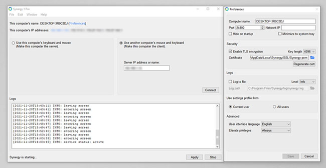 Thay vì phải dùng nhiều chuột và bàn phím gây rối rắm, bạn hoàn toàn có thể dùng một chuột để điều khiển nhiều máy tính khác nhau một cách mượt mà như đang dùng 1 màn hình lớn.