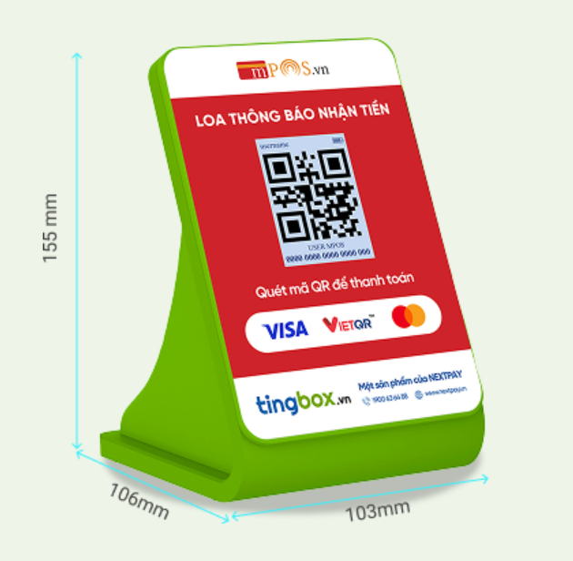 Thiết bị thanh toán QR Code - TingBox